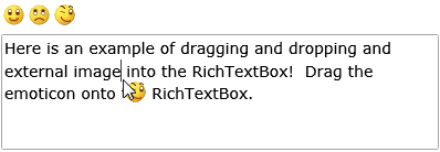 Rich TextBox Drag and Drop