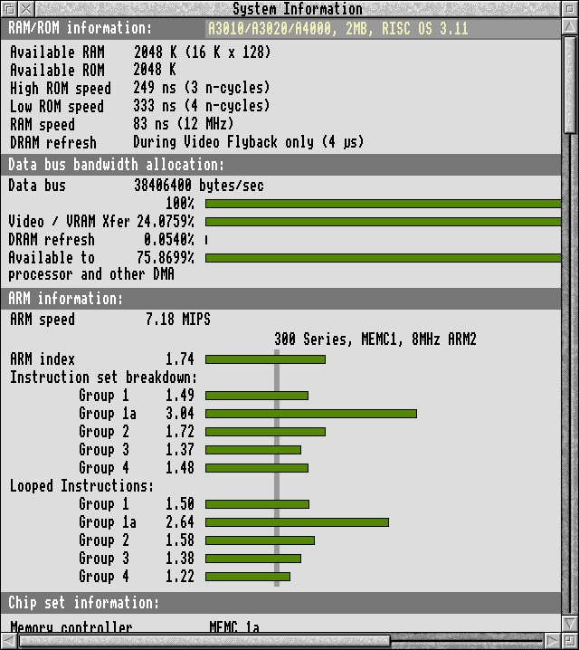 !ArmSI Acorn A3010 12mhz