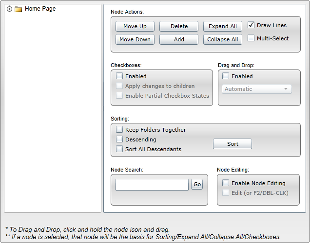 Silverlight Tree View Demo