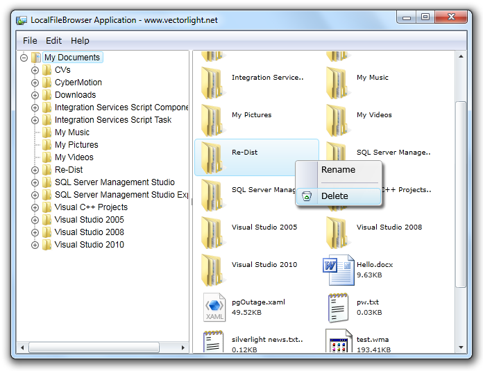 Rsau local file extension Rsau local file extension