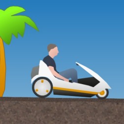 Sinclair C5 Stunt Rider Screenshot 1